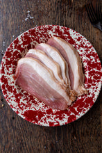 Load image into Gallery viewer, Uncured Hickory Smoked Loin Bacon