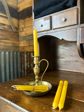 Load image into Gallery viewer, 100% Beeswax Taper Candles