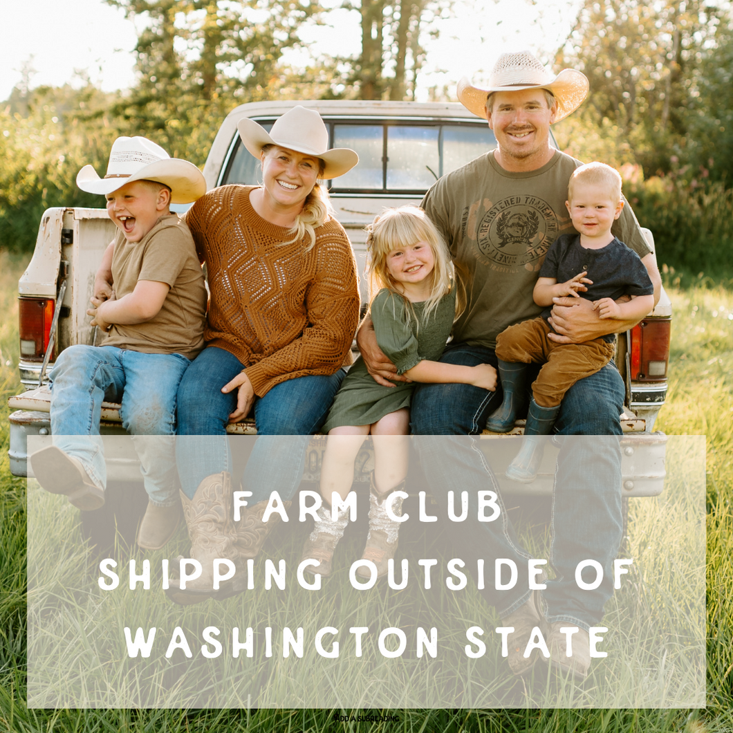 Farm Club- Shipped Outside of WA