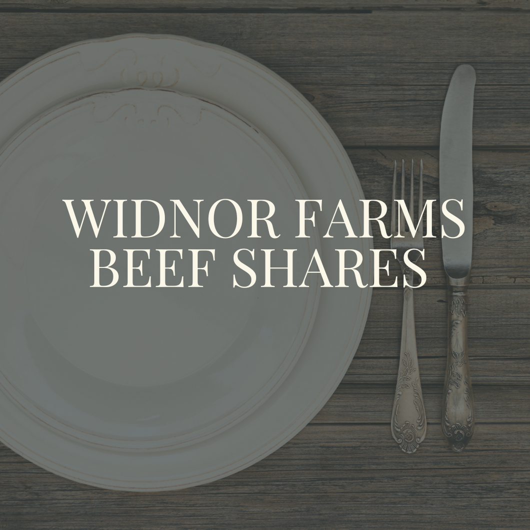 Widnor Farms Beef Shares