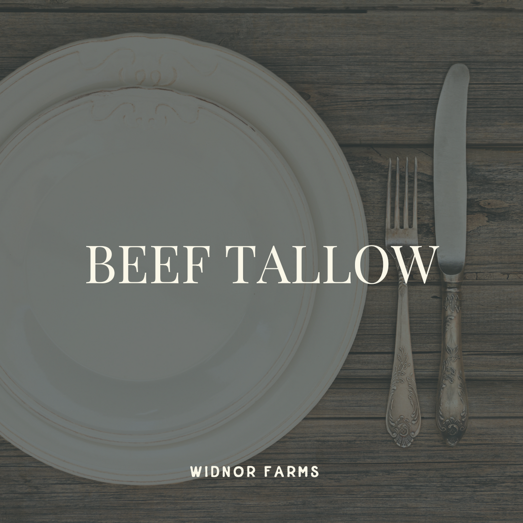 Rendered Beef Tallow