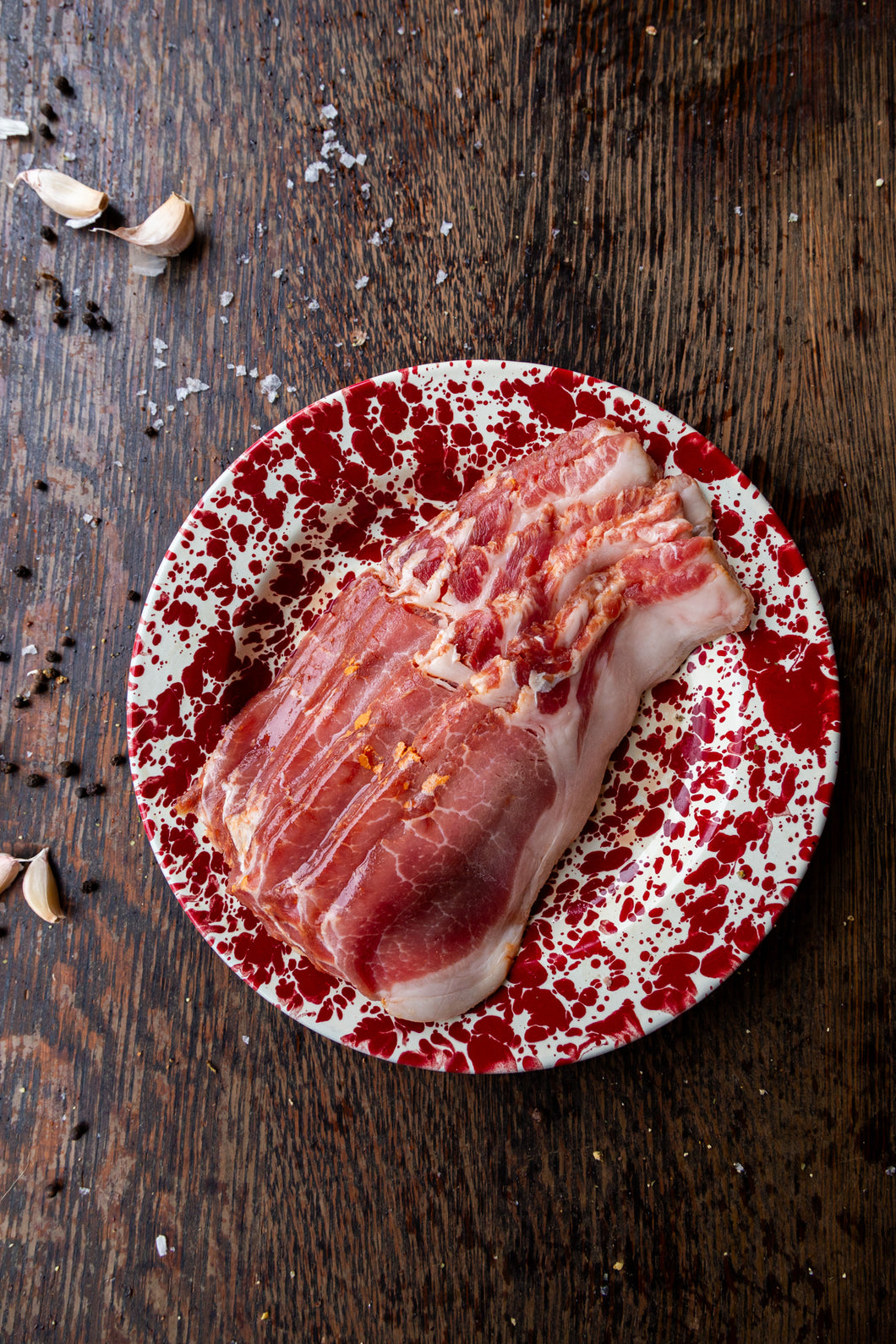 Uncured Hickory Smoked Jowl Bacon