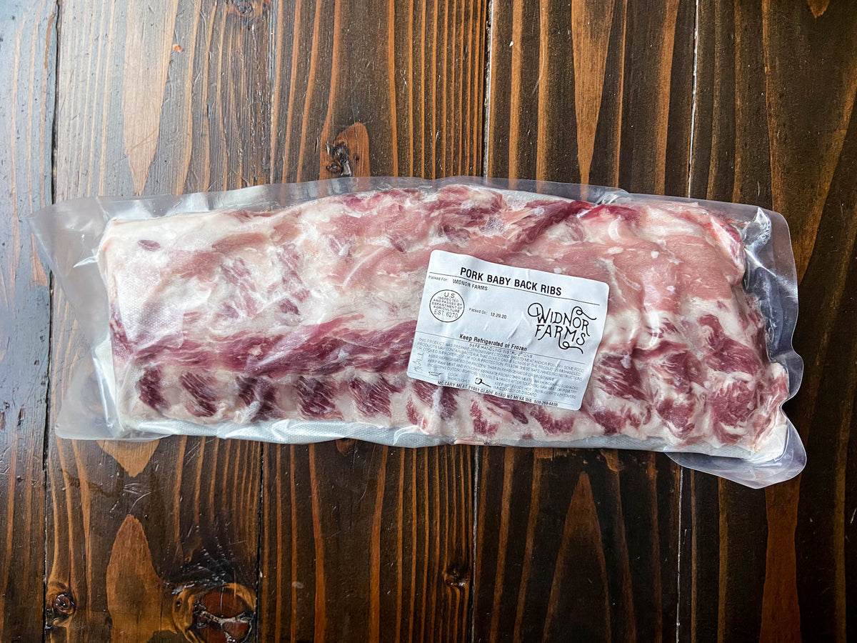 Baby Back Ribs – Widnor Farms